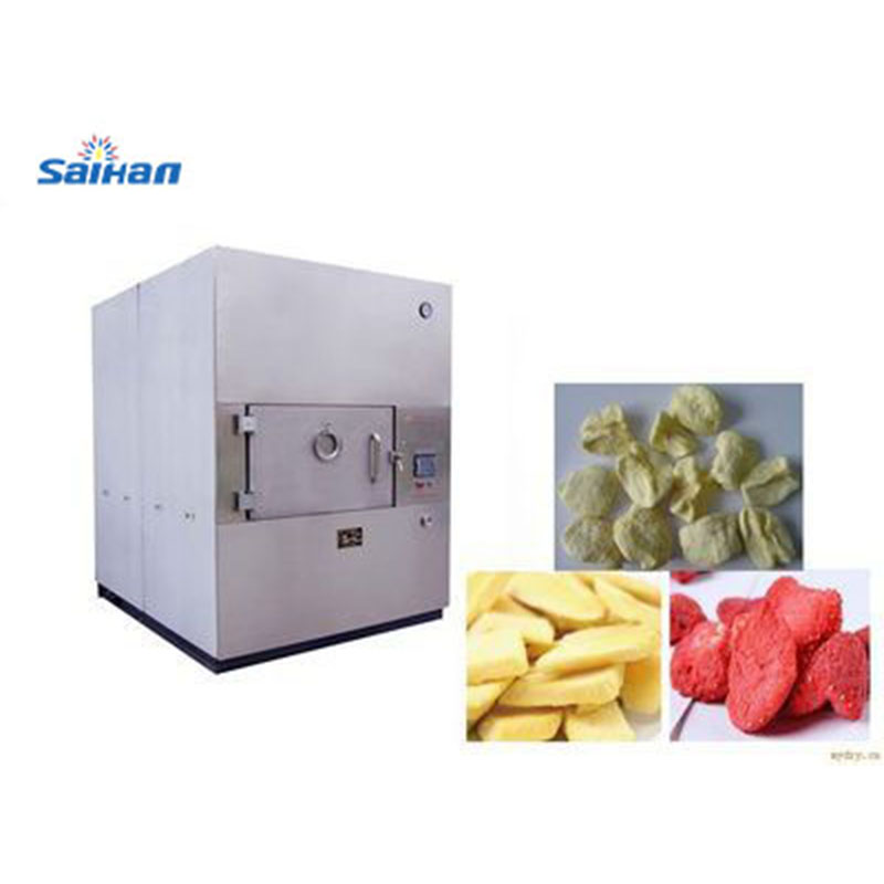 微波水果果干真空烘干设备